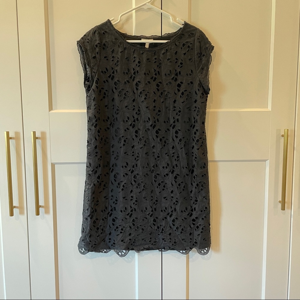 Joie Black Lace Mini Dress